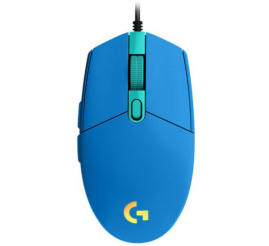 Slika izdelka: Miš Logitech USB optična Gaming G102 modra LightSync (910-005801)