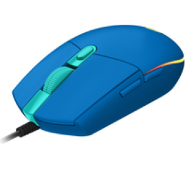 Slika izdelka: Miš Logitech USB optična Gaming G102 modra LightSync (910-005801)