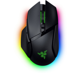 Slika izdelka: Miš Razer brezžična, USB Basilisk V3 Pro optična gaming 11 gumbov 35000DPI RGB črna (RZ01-05240100-R3G1)