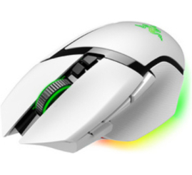 Slika izdelka: Miš Razer brezžična, USB Basilisk V3 Pro optična gaming 11 gumbov 35000DPI RGB bela (RZ01-05240200-R3G1)