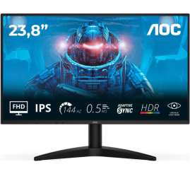 Slika izdelka: Monitor AOC 60,5 cm (23,8") 24B36X 1920x1080 144Hz IPS 0,5ms HDMI DisplayPort  3H DCI-P3-95,8% AdaptiveSync HDR10 BasicLine