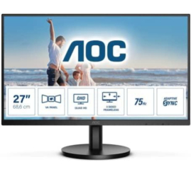 Slika izdelka: Monitor AOC 68,5 cm (27,0") Q27B3MA 2560x1440 75Hz VA  4ms HDMI DisplayPort zvočniki 6H sRGB102%