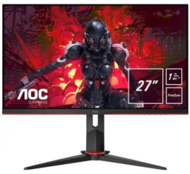 Slika izdelka: Monitor AOC 68,6 cm (27,0") 27G2U5/BK 1920x1080 75Hz IPS 1ms VGA HDMI DisplayPort 4xUSB3.0 Pivot Zvočniki  sRGB120% FreeSync