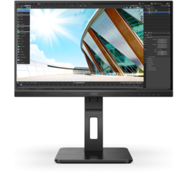 Slika izdelka: Monitor AOC 68,6 cm (27,0") Q27P2Q 2560x1440 75Hz IPS 4ms VGA HDMI DisplayPort 4xUSB3.2 Zvočniki Pivot 3H sRGB123%