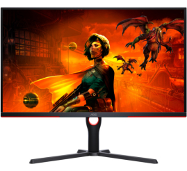 Slika izdelka: Monitor AOC 80 cm (31,5") U32G3X 3840x2160 Gaming 144Hz Fast-IPS 1ms 2xHDMI 2xDisplayPort HAS Zvočniki  3H sRGB122% AdaptiveSync FreeSync G-Sync Compatible G3