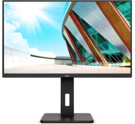 Slika izdelka: Monitor AOC 80 cm (31,5") U32P2 3840x2160 75Hz VA 4ms DVI 2xHDMI DisplayPort 4xUSB3.2 Pivot Zvočniki  3H