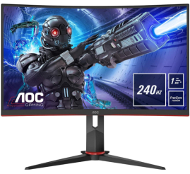 Slika izdelka: Monitor AOC 81,3 cm (32,0") C32G2ZE 1920x1080 Curved Gaming 240Hz VA 0,5ms 2xHDMI DisplayPort  3H DCI-P3-96% FreeSync Premium