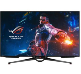Slika izdelka: Monitor Asus 120,6 cm (47,5") PG48UQ 3840x2160 Gaming 138Hz OLED 0,1ms 4xHDMI DisplayPort 4xUSB3.2 Zvočniki 2x10W+woofer  sRGB138% HDR10 ROG Swift