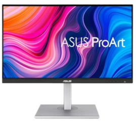 Slika izdelka: Monitor Asus 68,6 cm (27,0") PA279CV 3840x2160 grafično oblikovanje IPS 5ms 2xHDMI DisplayPort USB-C 65W 4xUSB3.2 Pivot Zvočniki  sRGB100% AdaptiveSync HDR10 ProArt
