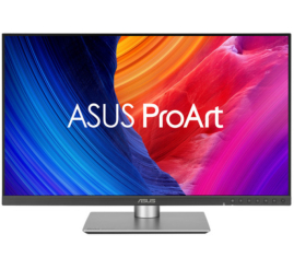 Slika izdelka: Monitor Asus 68,6 cm (27,0") PA27JCV 5120x2880 Grafika 60Hz IPS 5ms HDMI DisplayPort USB-C 96W 3xUSB3.2 USB-C-Out Pivot Zvočniki  DCI-P3-99% Avto-KVM HDR ProArt Delta E<2 calibration