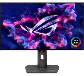 Slika izdelka: Monitor Asus 68,6 cm (27,0") XG27AQDMG 2560x1440 Gaming 240Hz OLED 0,03ms 2xHDMI DisplayPort 2xUSB3.2 Pivot  DCI-P3-99% FreeSync Premium G-Sync Compatible HDR10 ROG Strix