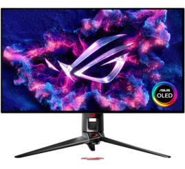 Slika izdelka: Monitor Asus 80 cm (31,5") PG32UCDP 3840x2160 Gaming 240Hz WOLED 3ms 2xHDMI DisplayPort USB-C 90W 3xUSB3.2 HAS  DCI-P3-99% FreeSync Premium PRO G-Sync Compatible KVM HDR400 ROG Swift 480Hz na 1920x108