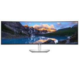 Slika izdelka: Monitor Dell 124,5 cm (49,0") U4924DW 5120x1440 Curved IPS 5ms 2xHDMI DisplayPort 2xUSB-C 90W 5xUSB3.2 2xUSB-C-Out HAS Pivot Zvočniki 2x9W  3H DCI-P3-98% RJ45 KVM UlraSharp