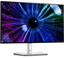 Slika izdelka: Monitor Dell 60,5 cm (23,8") U2424HE 1920x1080 120Hz IPS 5ms HDMI DisplayPort USB-C 90W DP-Out/USB-C-Out 4xUSB3.2 Pivot  3H sRGB100% RJ45 UltraSharp