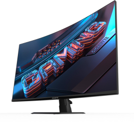Slika izdelka: Monitor GigaByte 80 cm (31,5") GS32QC 2560x1440 Curved Gaming 170Hz VA 1ms 2xHDMI DisplayPort  sRGB109% FreeSync Premium