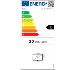 Slika izdelka: Monitor HP 68,6 cm (27,0") V27i G5 1920x1080 75Hz IPS 5ms VGA HDMI DisplayPort  3H NTSC72% FreeSync
