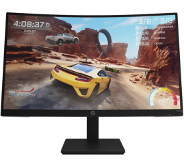 Slika izdelka: Monitor HP 68,6 cm (27,0") X27qc 2560x1440 Curved Gaming 165Hz VA 1ms HDMI DisplayPort HAS 3H sRGB97% FreeSync Premium (32H02E9)