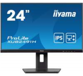 Slika izdelka: Monitor Iiyama 60,5 cm (23,8") XUB2491H-B1 1920x1080 100Hz IPS 0,5ms HDMI DisplayPort Pivot  sRGB96% AdaptiveSync ProLite
