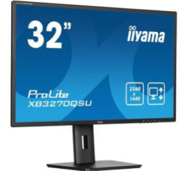 Slika izdelka: Monitor Iiyama 80 cm (31,5") XB3270QSU-B1 2560x1440 100Hz IPS 3ms 2xHDMI DisplayPort 3xUSB3.2 Pivot Zvočniki  sRGB100% AdaptiveSync ProLite