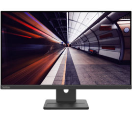 Slika izdelka: Monitor Lenovo 60,5 cm (23,8") E24-30 1920x1080 100Hz IPS 4ms VGA HDMI DisplayPort Pivot Zvočniki  sRGB99% ThinkVision