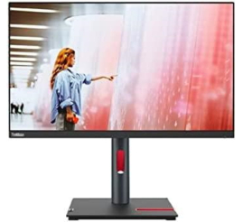 Slika izdelka: Monitor Lenovo 60,5 cm (23,8") P24q-30  2560x1440 IPS 4ms HDMI DisplayPort DP-Out 4xUSB3.2 Pivot  sRGB99% ThinkVision možnost montaže WEB kamere