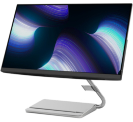 Slika izdelka: Monitor Lenovo 60,5 cm (23,8") Q24i-20 1920x1080 75Hz IPS 4ms HDMI DisplayPort HAS Zvočniki  sRGB120% FreeSync