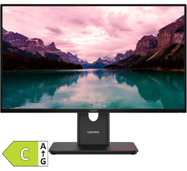 Slika izdelka: Monitor Lenovo 60,5 cm (23,8") T24-40 1920x1080 120Hz IPS 4ms VGA HDMI DisplayPort 3xUSB3.2 USB-C-Out Pivot  sRGB99% ThinkVision