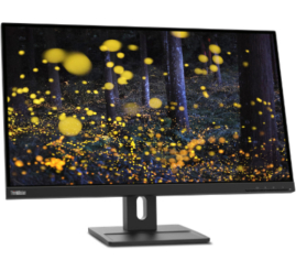 Slika izdelka: Monitor Lenovo 68,5 cm (27,0") E27q-20 2560x1440 75Hz IPS 4ms HDMI DisplayPort pivot zvočniki sRGB99% 