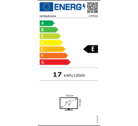 Slika izdelka: Monitor LG 60,5 cm (23,8") 24MP60G-B 1920x1080 Gaming 75Hz IPS 1ms VGA HDMI DisplayPort  FreeSync