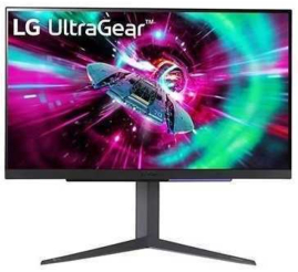 Slika izdelka: Monitor LG 68,6 cm (27,0") 27GR93U-B 3840x2160 Gaming 144Hz IPS 1ms 2xHDMI DisplayPort 2xUSB3.0 Pivot  DCI-P3-95% FreeSync Premium G-Sync Compatible HDR400 UltraGear