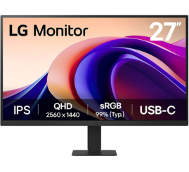 Slika izdelka: Monitor LG 68,6 cm (27,0") 27U631A-B 2560x1440 100Hz IPS 5ms HDMI USB-C 15W  sRGB99% DynamicActionSync HDR10