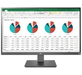 Slika izdelka: Monitor LG 68,6 cm (27,0") 27UK670-B 3840x2160 IPS 5ms HDMI DisplayPort USB-C 2xUSB3.0 Pivot  FreeSync