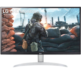 Slika izdelka: Monitor LG 68,6 cm (27,0") 27UP650P-W.AEU 3840x2160 IPS 5ms 2xHDMI DisplayPort Pivot  DCI-P3-95% FreeSync HDR400 srebrno-bel