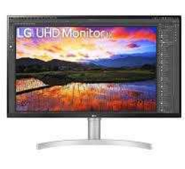Slika izdelka: Monitor LG 80 cm (31,5") 32UN650K-W 3840x2160 IPS 5ms 2xHDMI DisplayPort HAS Zvočniki 2x5W  DCI-P3-93% HDR10 bel