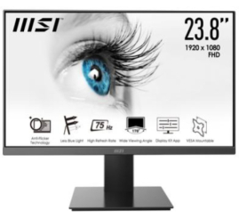 Slika izdelka: Monitor MSI 60,5 cm (23,8") PRO MP241X 1920x1080 75Hz VA 4ms VGA HDMI  sRGB105%