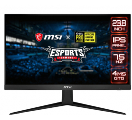 Slika izdelka: Monitor MSI 60,6 cm (23,8") Optix G241V 1920x1080 75Hz IPS 4ms HDMI DisplayPort sRGB102,4% FreeSync Night Vision eSports