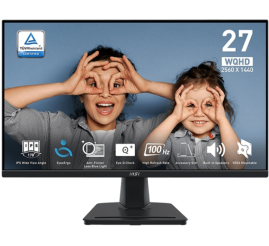 Slika izdelka: Monitor MSI 68,6 cm (27,0") MP275Q 2560x1440 100Hz IPS 1ms 2xHDMI DisplayPort Zvočniki  sRGB100% AdaptiveSync HDR PRO