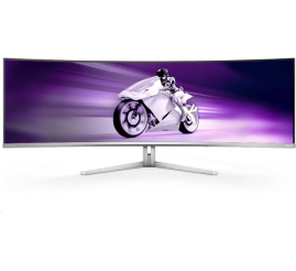 Slika izdelka: Monitor Philips 124,5 cm (49,0") 49M2C8900 5120x1440 Curved Gaming 240Hz QD-OLED 0,03ms 2xHDMI DisplayPort USB-C 90W 4xUSB3.2 HAS Zvočniki 4x7,5W  2H DCI-P3-99% FreeSync Premium PRO G-Sync Compatible 