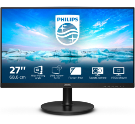 Slika izdelka: Monitor Philips 68,5 cm (27,0") 271V8L 1920x1080 75Hz 4ms VA VGA HDMI 2H AdaptiveSync sRGB