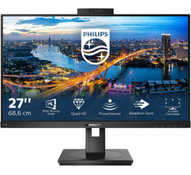 Slika izdelka: Monitor Philips 68,6 cm (27,0") 275B1H/00 2560x1440 konferenca 75Hz IPS 4ms DVI HDMI DisplayPort 4xUSB3.2 Pivot Kamera Zvočniki 2x3W  3H sRGB123% B-line