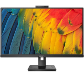 Slika izdelka: Monitor Philips 68,6 cm (27,0") 27B1U5601H 2560x1440 konferenca 75Hz IPS 4ms HDMI DisplayPort USB-C 100W DP-Out 4xUSB3.2 Pivot Kamera Zvočniki 2x5W  3H sRGB101% FreeSync RJ45 E-Line KVM
