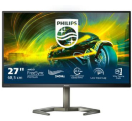 Slika izdelka: Monitor Philips 68,6 cm (27,0") 27M1N5200PA 1920x1080 Gaming 240Hz IPS 0,5ms 2xHDMI DisplayPort 4xUSB3.2 Pivot Zvočniki  3H sRGB110,2% FreeSync Premium Momentum