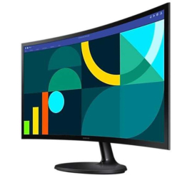 Slika izdelka: Monitor Samsung 60,5 cm (23,8") S24D360GAU 1920x1080 Curved 100Hz VA 4ms VGA HDMI  sRGB95% EssentialS3