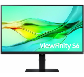 Slika izdelka: Monitor Samsung 61 cm (24,0") S24D600UAU 2560x1440 100Hz IPS 5ms HDMI DisplayPort USB-C 90W DP-Out 3xUSB3.0 Pivot  sRGB99% RJ45 KVM HDR10 ViewFinity S6