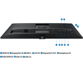 Slika izdelka: Monitor Samsung 68,6 cm (27,0") S27A600UUU 2560x1440 75Hz IPS 5ms HDMI DisplayPort USB-C 90W DP-Out 3xUSB3.2 Pivot  sRGB99% FreeSync RJ45 HDR10 ViewFinity Daisy Chain