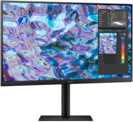 Slika izdelka: Monitor Samsung 68,6 cm (27,0") S27B610EQU 2560x1440 75Hz IPS 5ms 2xHDMI DisplayPort Pivot  sRGB99% FreeSync ViewFinity S6