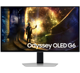 Slika izdelka: Monitor Samsung 68,6 cm (27,0") S27DG612SU 2560x1440 Gaming 240Hz OLED 0,03ms HDMI DisplayPort 2xUSB3.2 Pivot  sRGB99% FreeSync Premium PRO G-Sync Compatible HDR10+ Odyssey OLED G6