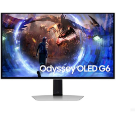 Slika izdelka: Monitor Samsung 68,6 cm (27,0") S27DG602SU 2560x1440 Gaming 360Hz OLED 0,03ms 2xHDMI DisplayPort 2xUSB3.2 Pivot  DCI-P3-99% FreeSync Premium PRO HDR10+ Gaming Odyssey OLED G6