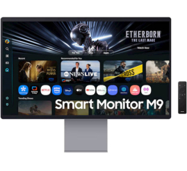 Slika izdelka: Monitor Samsung 80 cm (31,5") S32FM900SU 3840x2160 Gaming Tizen 165Hz OLED 0,3ms HDMI DisplayPort USB-C 90W 2xUSB2.0 HAS Zvočniki 2x5W  sRGB99% FreeSync Premium PRO HDR400 OdysseyM9 Daljinec