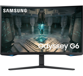 Slika izdelka: Monitor Samsung 81,3 cm (32,0") S32BG650EU-PE 2560x1440 Curved Gaming Tizen 240Hz VA 1ms 2xHDMI DisplayPort 2xUSB3.0 Pivot Zvočniki  DCI-P3-95% FreeSync Premium PRO BT WiFi RJ45 HDR600 črna Pošk. emb.